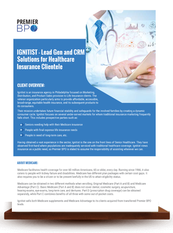 IGNITIST - Lead Gen and CRM Solutions for Healthcare Insurance Clientele