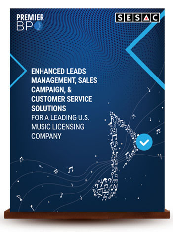 Leading U.S. Music Licensing Company Customer Service BPO Solutions Case Study